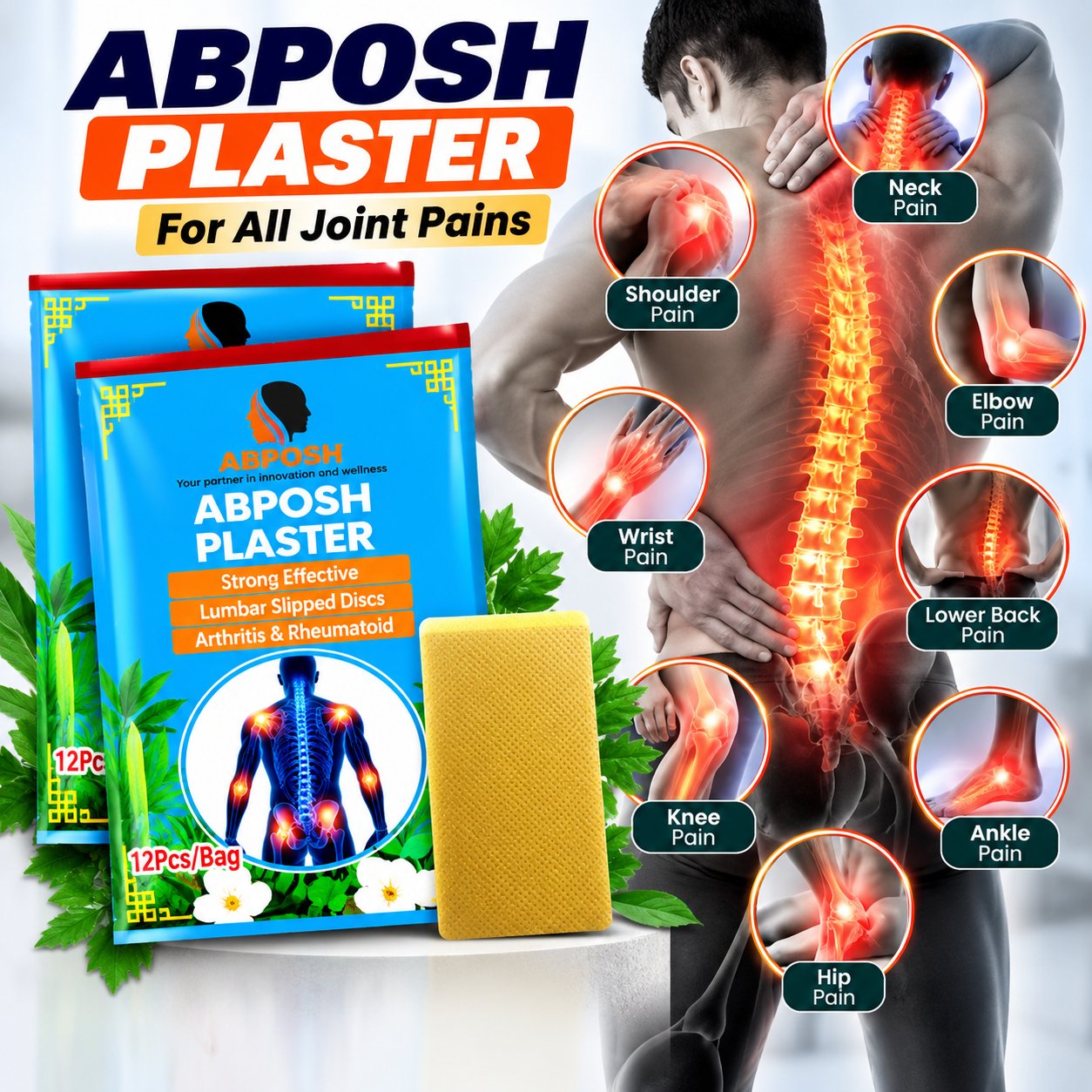Abposh Plaster for all joint pains